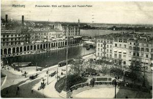 Hamburg Germany Stollwerck Chocolate Trolley pm 1908        
