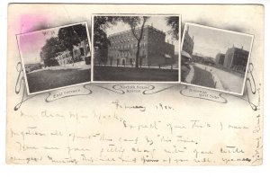 Three Views, Boston, Massachusetts, Used 1905