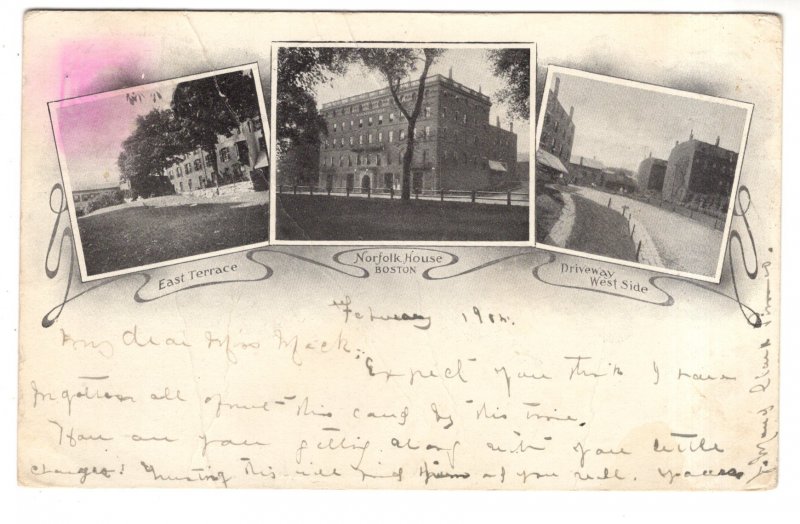 Three Views, Boston, Massachusetts, Used 1905