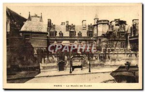 Old Postcard The Paris Musee De Cluny