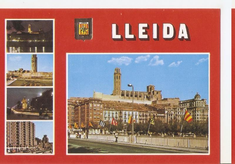 Postal 045679 : Lleida. Diferents aspectes