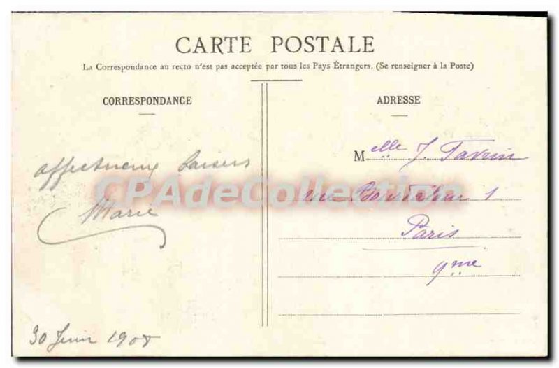 Old Postcard Plombieres Les Bains Entree Du Casino