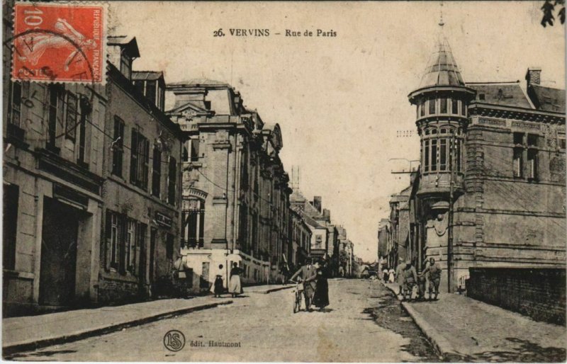 CPA Vervins Rue de Paris FRANCE (1052068)