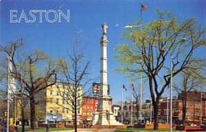 Civil War Monument, Easton Circle Easton, Pennsylvania PA