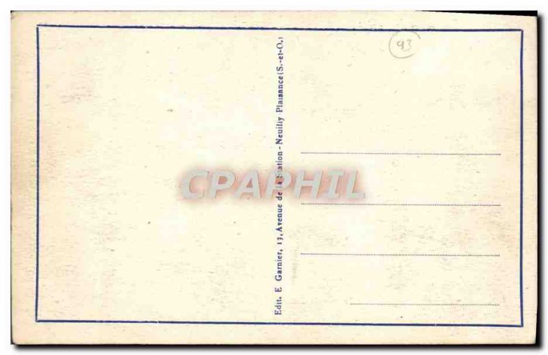Old Postcard Neuilly Plaisance L & # 39Eglise