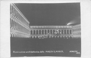 Italy, Venezia,   Illuminazione architettonica della Piazza S. Marco