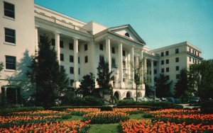 Postcard North Facade The Greenbrier White Sulfur Springs West Virginia VA