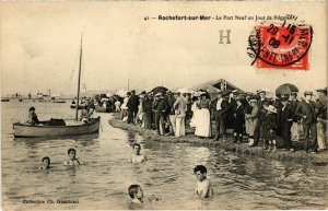 CPA ROCHEFORT-sur-MER - Le Port Neuf un jour de Regates (104383)