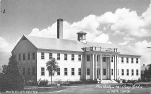 Post Headquarters, Camp Gordon Augusta, Georgia, USA Military Camps Unused 