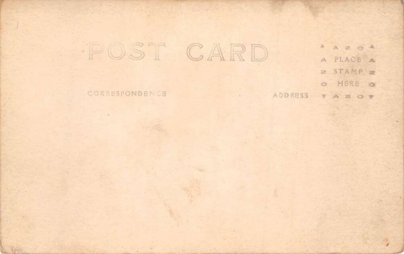 Colon Panama Street Scene US Sailors Real Photo Postcard AA68110