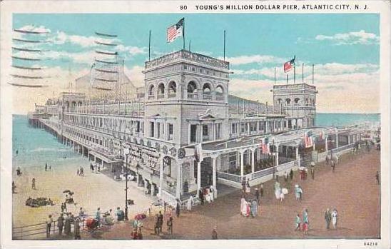 New Jersey Atlantic City Youngs Million Dollar Pier 1930