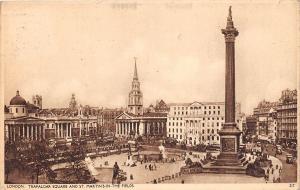 BR61065 trafalgar square and st martin in the fields london   uk