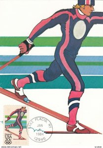 OLYMPIC GAMES ; Lake Placid , New York , 1984 ; Skiing