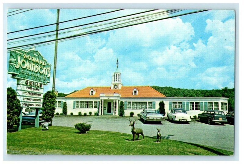1960 Howard Johnson's Restaurant, Barre, Vermont VT Unposted Vintage Postcard