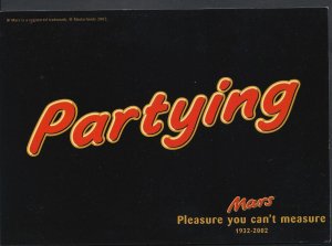 Chocolate Confectionery Postcard - Mars Celebrates it's 70th Birthday    RR124