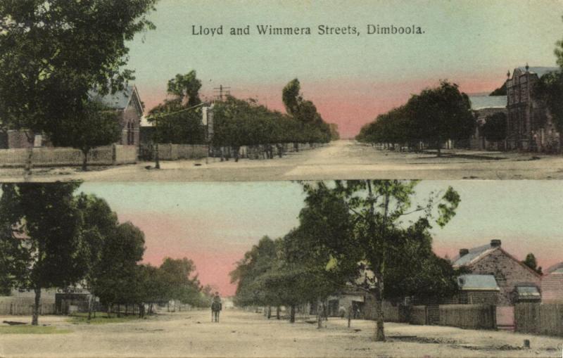 australia, DIMBOOLA, Victoria, Lloyd and Wimmera Streets (1910s) Bird Seed Ad