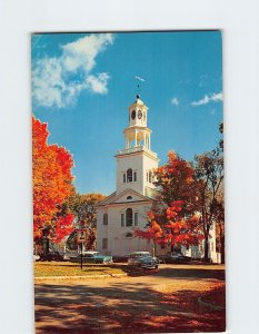 Postcard The Old First Church Bennington Vermont USA