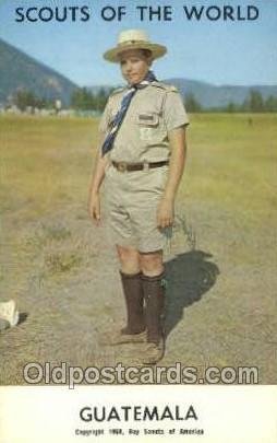 Guatemala Boy Scouts of America, Scouting Copyright 1968 Unused 