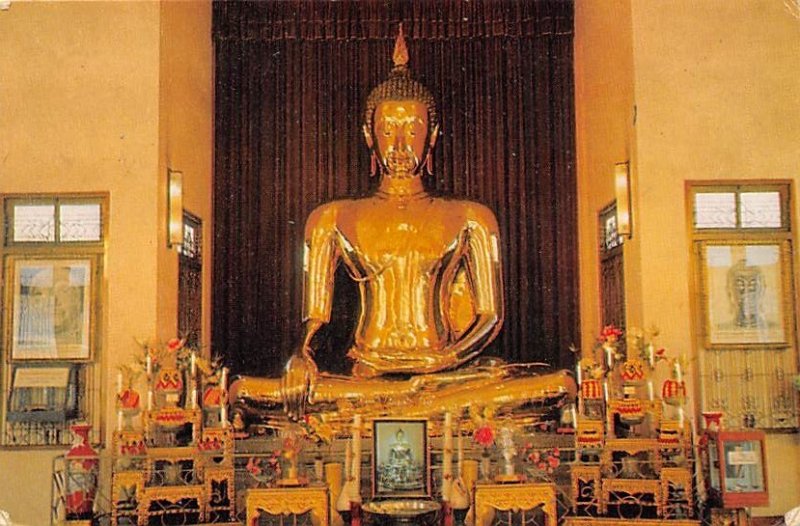 Buddha Bangkok Thailand Ship Cancel 1979 