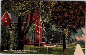 Postcard SCHOOL SCENE Monmouth Illinois IL AK6427