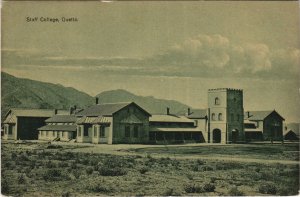 PC PAKISTAN, QUETTA, STAFF COLLEGE, Vintage Postcard (b43187)