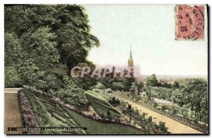 Postcard Old Saint Cloud The Trocadero gardens