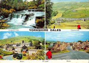 B101706 yorkshire dales aysgarth falls  uk