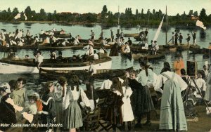 Canada - ON, Toronto. Water Scene near the Island