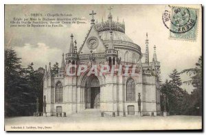 Postcard Dreux Old Chapel St. Louis built by the Duchesse d'Orleans Dowager