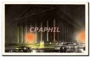 Paris Old Postcard La Madeleine