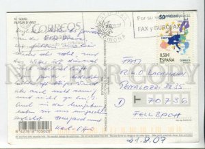 441381 Spain 2007 year Platia d'Aro RPPC special cancellation advertising