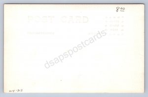 K5/ Winter Park Florida RPPC Postcard c1930s Rollins High Dive Dock 164