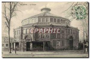 Old Postcard Circus Reims