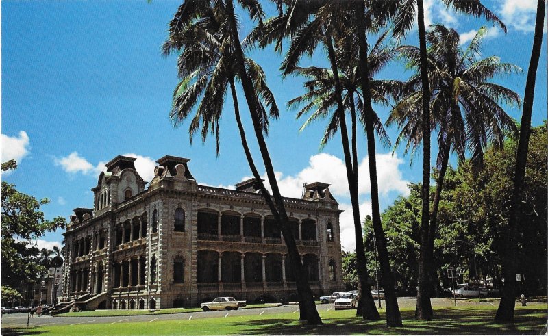 The Iolani Palace the Only Royal Palace in the United States Oahu Hawaii
