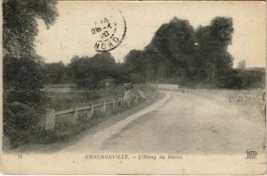 CPA ERMENONVILLE - L'Etang du Desert (130685)