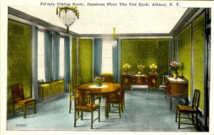 NY - Albany. The Ten Eyck- Private Dining Room, Japanese Floor