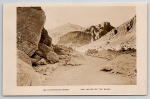 Egypt Tutankhamen Series The Valley of the King's RPPC 1930s Postcard M31