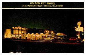 Postcard MOTEL SCENE Fresno California CA AQ1660