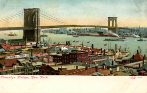 NY - New York City. Brooklyn Bridge