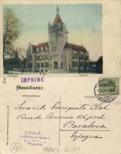 france, HAGUENAU, Alsace, Museum (1905) Postcard