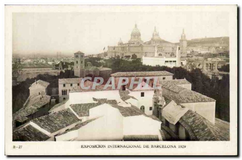 Spain Spain Espana Old Postcard Exposicion Internacional Barcelona 1929