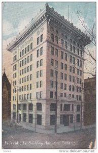 HAMILTON, Ontario, Canada; Federal Life Building, PU-1909