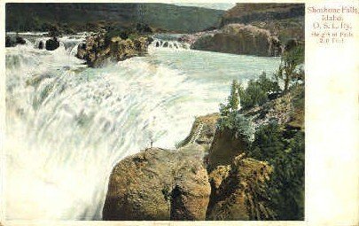 O.S.L. Ry. Shoshone Falls - Twin Falls, Idaho ID  