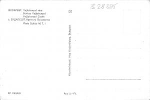 B28385 Budapest Vajdahunyad Castle hungary