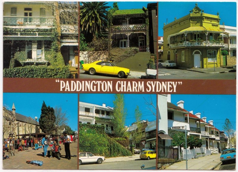 PADDINGTON CHARM SYDNEY, 1982 used Postcard