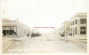 MT, Terry, Montana, RPPC, Logan Avenue, Business Section, Photo No 3