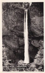 Latourelle Falls Oregon Columbia River Highway Real Photo Postcard