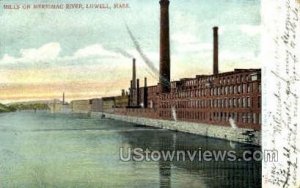 Mills, Merrimac River - Lowell, Massachusetts MA