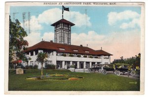 Pavilion Assiniboine Park, Winnipeg, Manitoba, Used 1929 Slogan Cancel