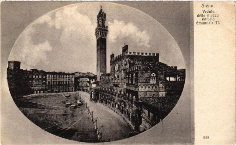 CPA SIENA Veduta della piazzo Vittorio Emanuele II. ITALY (467596)